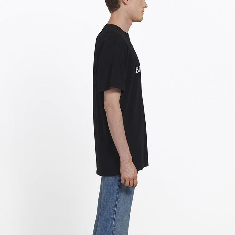 Kaos Pendek Balenciaga dengan Motif Gambar/Cetak, Cocok untuk Pria dan Wanita -BL-16