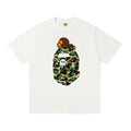 A BATHING APE Kaos Logo Seri Huruf, Unisex '"COD '"  AP-206