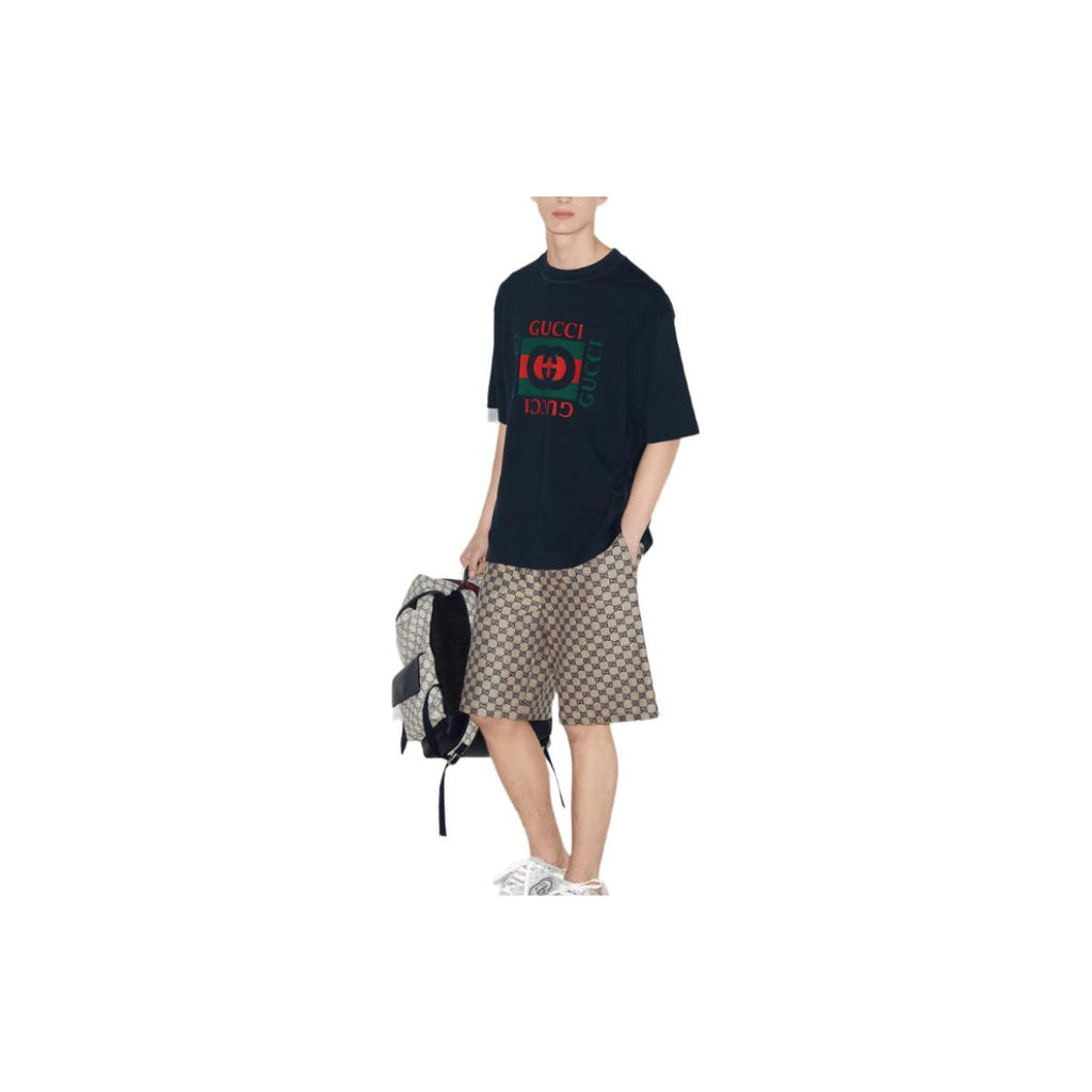 GUCCI Kaos Logo Seri Huruf, Unisex, COD '"    '"  G-52