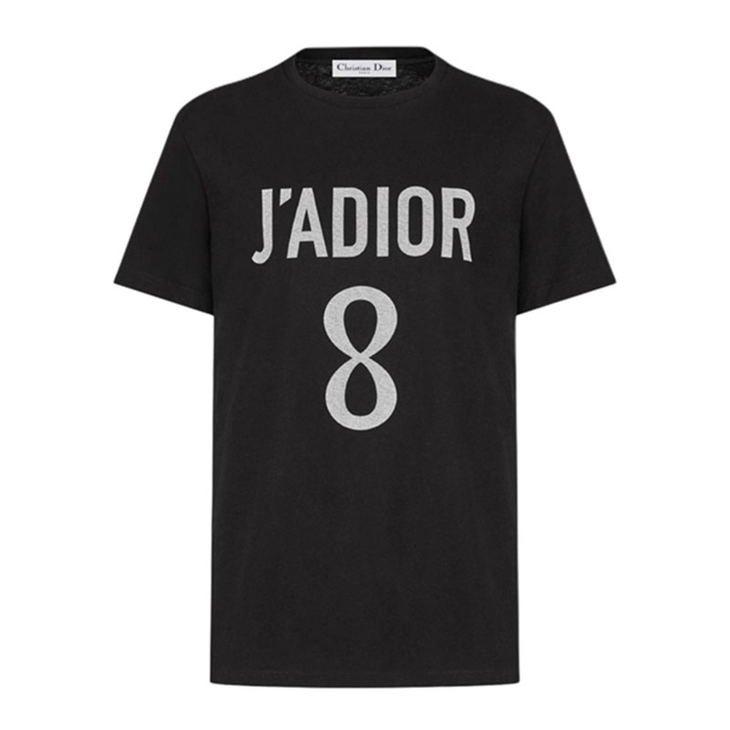 Kaos Pendek DIOR dengan Motif Gambar/Cetak, Cocok untuk Pria dan Wanita  -D-23