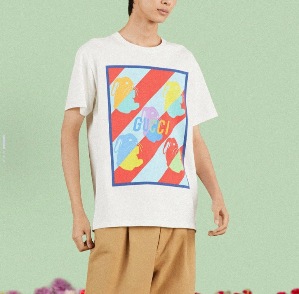 GUCCI Kaos Oversize Original - Kualitas Terbaik, Unisex, COD '" GU-1