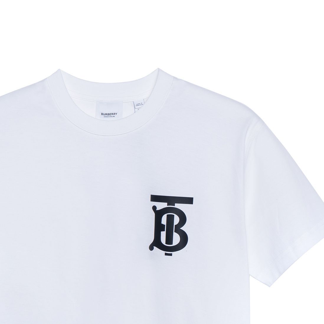 Burberry Kaos Logo Seri Huruf, Unisex, COD '"B-06