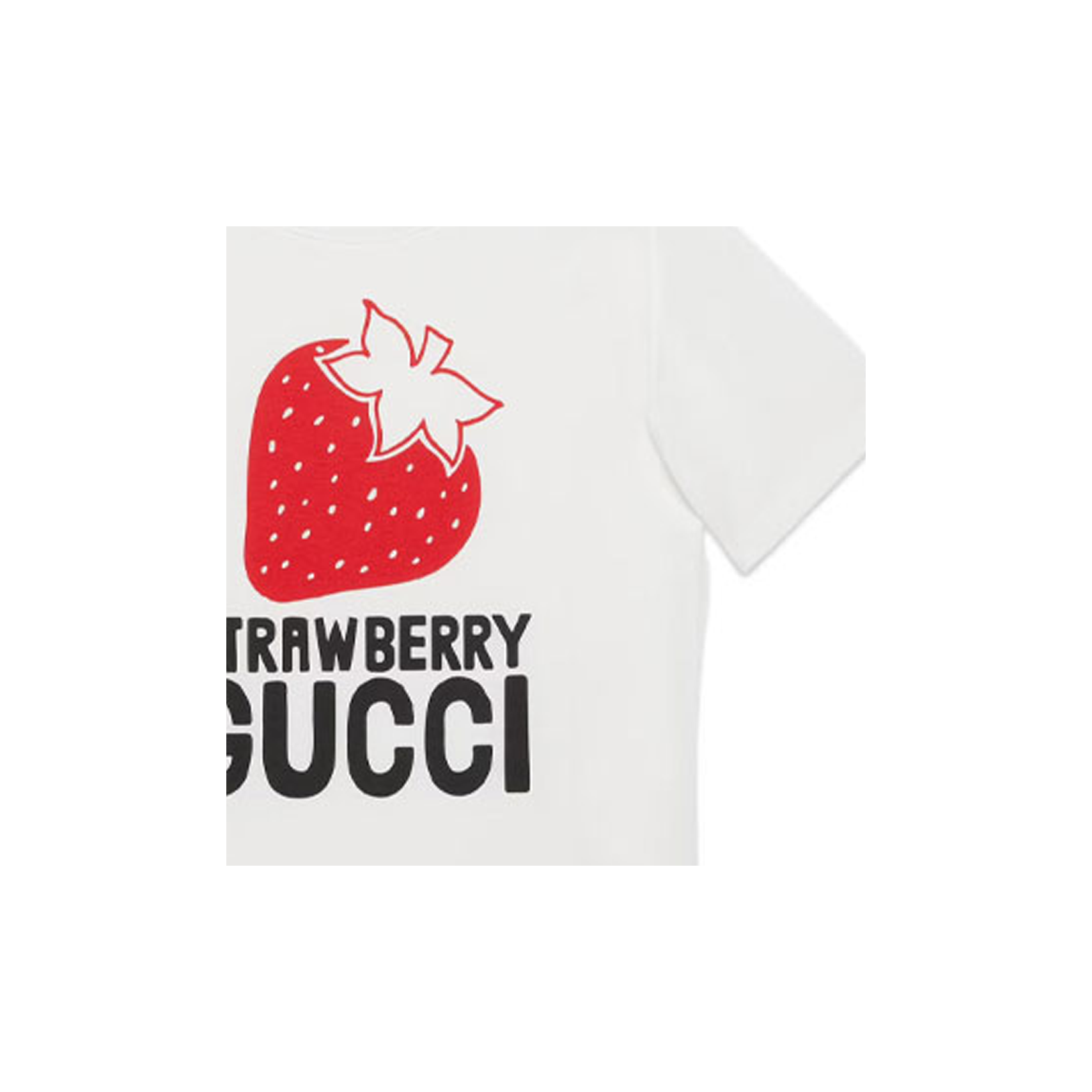 GUCCI Kaos Logo Seri Huruf, Unisex, COD '"   G-118