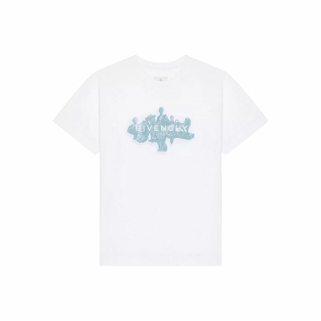 Kaos Givenchy Bermotif, Unisex -J-07