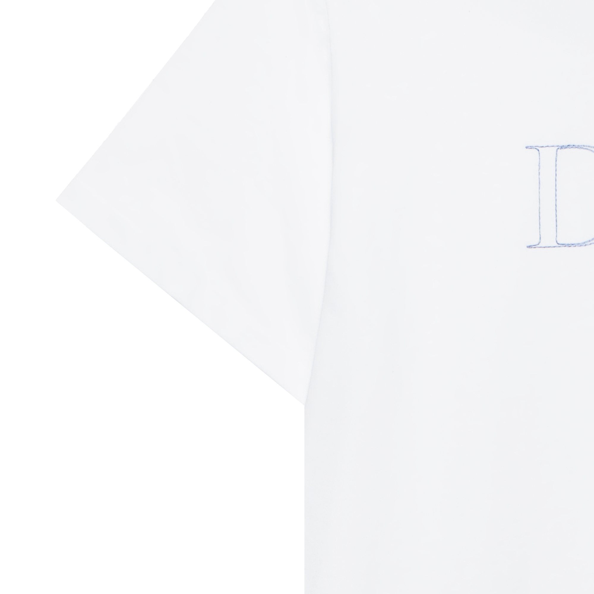 Kaos Pendek DIOR dengan Motif Gambar/Cetak, Cocok untuk Pria dan Wanita  -D-05