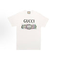 GUCCI Kaos Logo Seri Huruf, Unisex, COD '"    '"  G-43