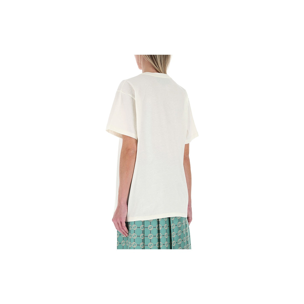 GUCCI Kaos Logo Seri Huruf, Unisex, COD '"   G-72