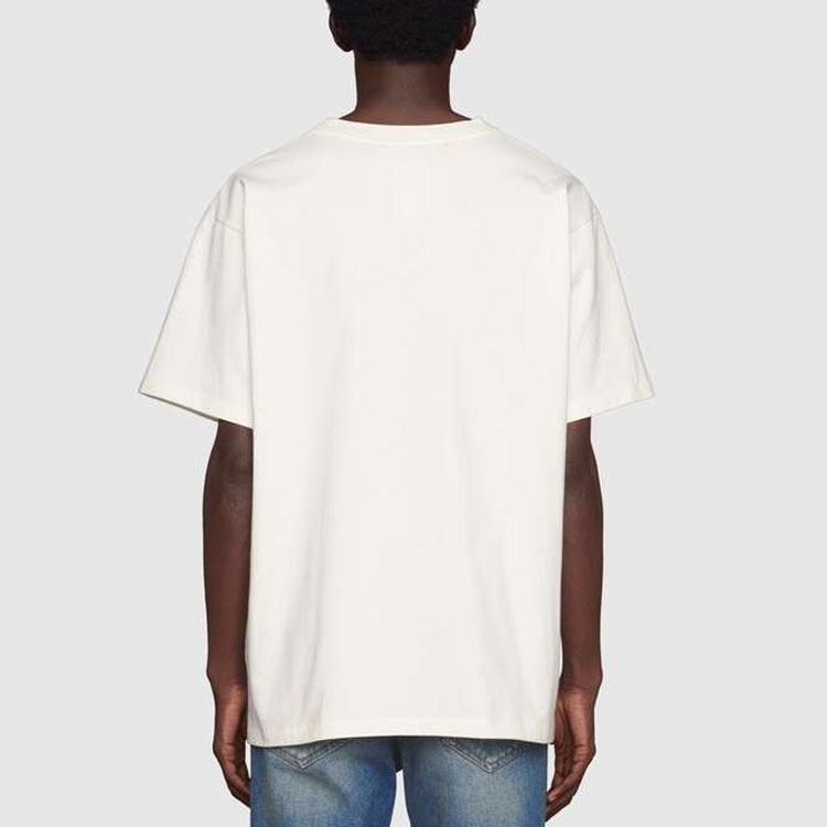 GUCCI Kaos Logo Seri Huruf, Unisex, COD '"    '"  G-19