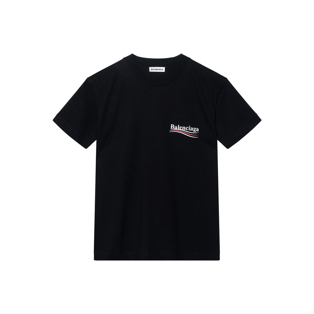 Kaos Pendek Balenciaga dengan Motif Gambar/Cetak, Cocok untuk Pria dan Wanita -BL-15